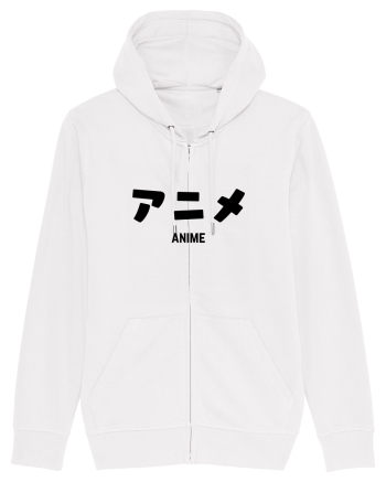 Anime Katakana (negru) White