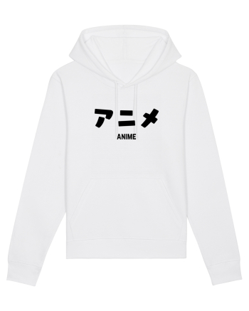 Anime Katakana (negru) White