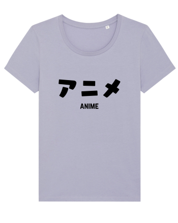 Anime Katakana (negru) Lavender