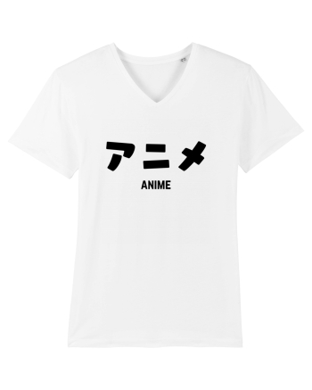 Anime Katakana (negru) White