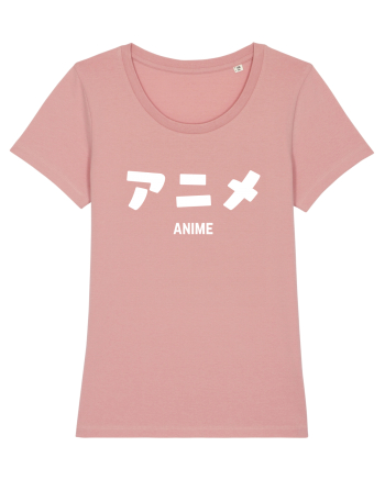 Anime Katakana (alb) Canyon Pink