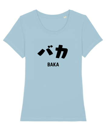 Baka Katakana (negru) Sky Blue