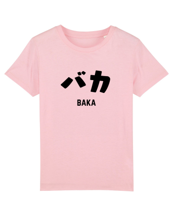 Baka Katakana (negru) Cotton Pink