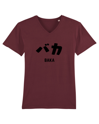 Baka Katakana (negru) Burgundy