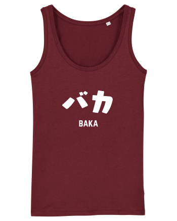 Baka Katakana (alb) Burgundy