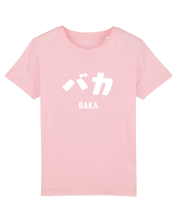 Baka Katakana (alb) Cotton Pink