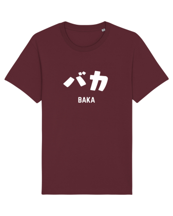 Baka Katakana (alb) Burgundy