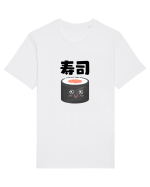 Sushi Kanji (negru) Tricou mânecă scurtă Unisex Rocker