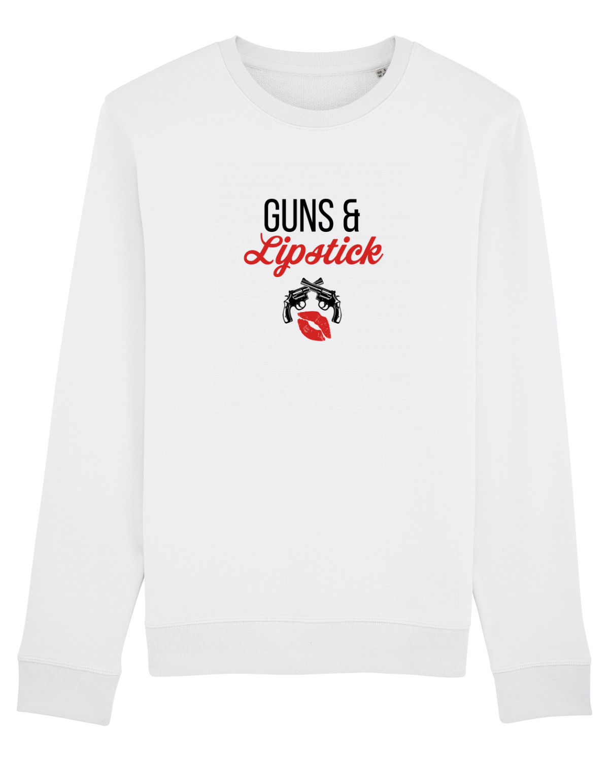 Bluză mânecă lungă Unisex Rise White
