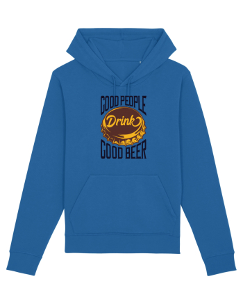 Good People drink Good Beer Royal Blue