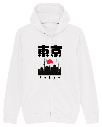 Tokyo Black Silhouette White
