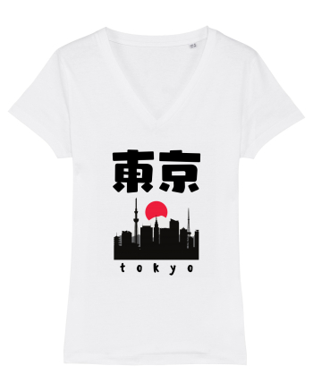 Tokyo Black Silhouette White