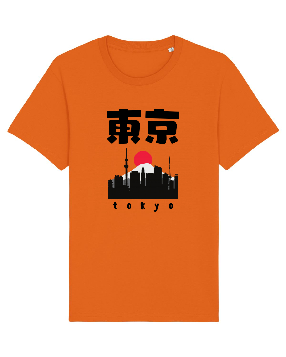 Tricou mânecă scurtă Unisex Rocker Bright Orange
