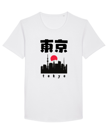 Tokyo Black Silhouette White
