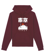 Tokyo White Silhouette Hanorac Unisex Drummer