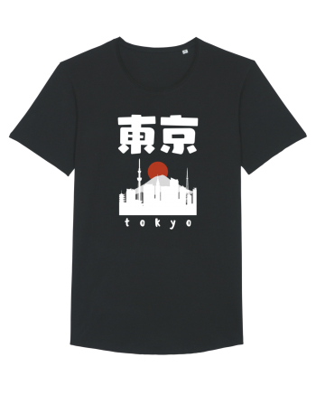 Tokyo White Silhouette Black