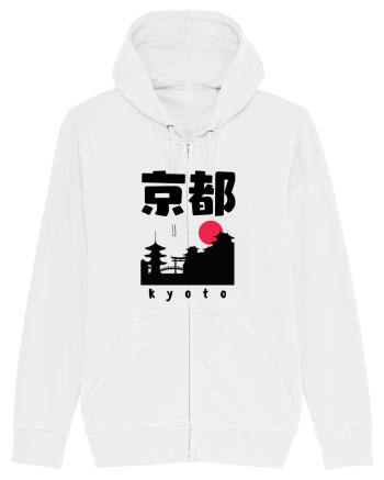 Kyoto Black Silhouette White