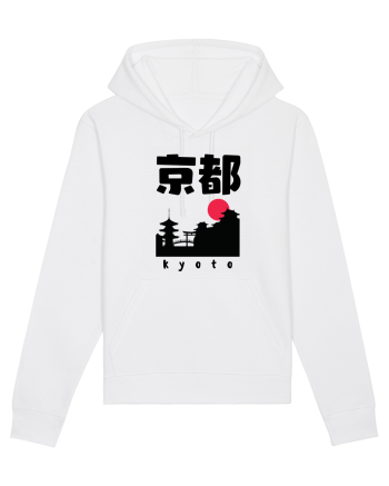 Kyoto Black Silhouette White
