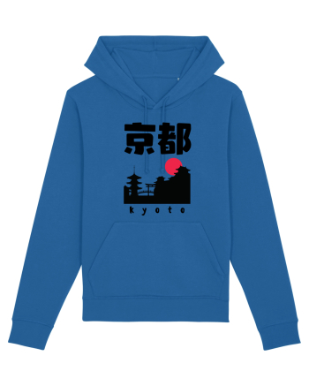 Kyoto Black Silhouette Royal Blue