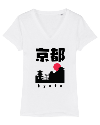 Kyoto Black Silhouette White