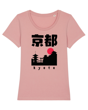 Kyoto Black Silhouette Canyon Pink