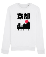 Kyoto Black Silhouette Bluză mânecă lungă Unisex Rise