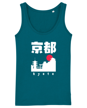 Kyoto White Silhouette Ocean Depth