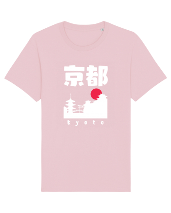Kyoto White Silhouette Cotton Pink