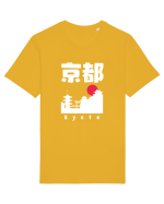 Kyoto White Silhouette Tricou mânecă scurtă Unisex Rocker