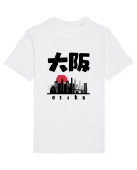 Osaka Black Silhouette Tricou mânecă scurtă Unisex Rocker