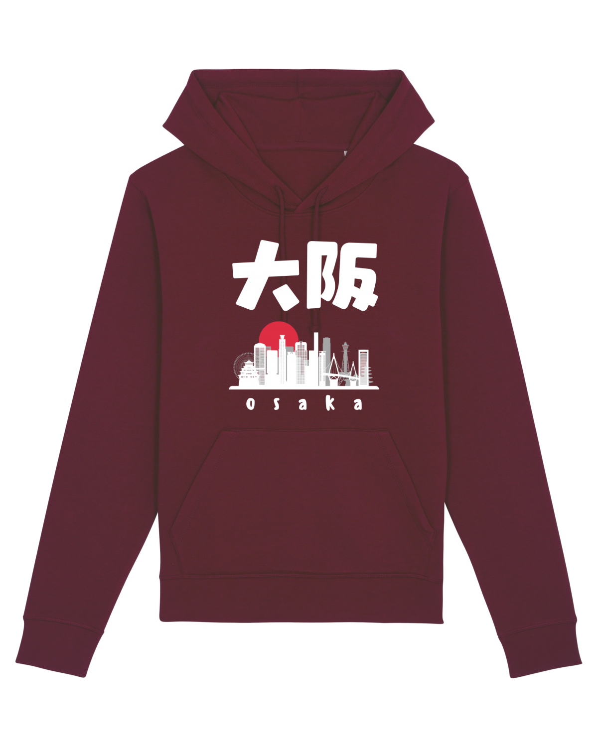 Hanorac Unisex Drummer Burgundy