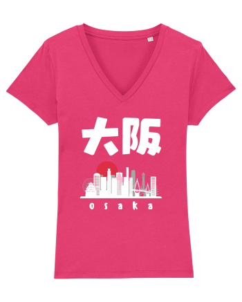 Osaka White Silhouette Raspberry