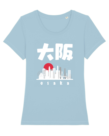 Osaka White Silhouette Sky Blue