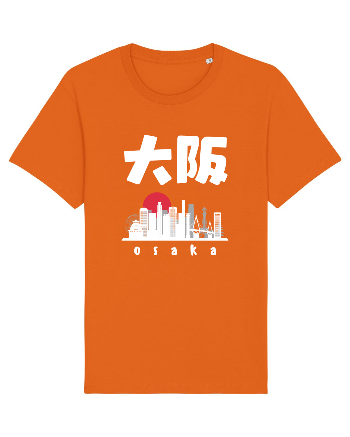 Tricou mânecă scurtă Unisex Rocker Bright Orange