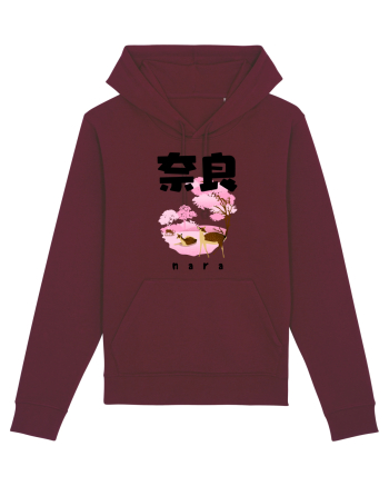 Nara Black Silhouette Burgundy