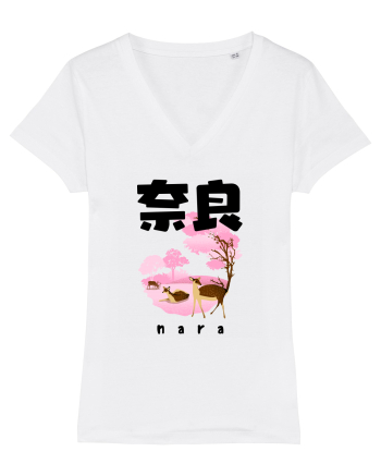 Nara Black Silhouette White