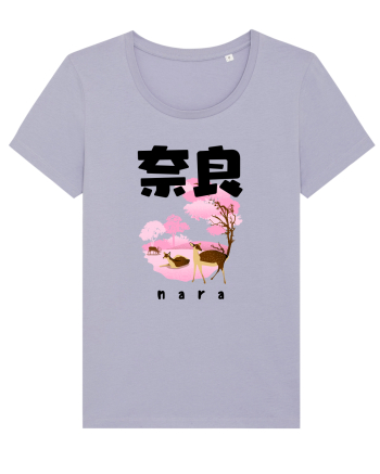 Nara Black Silhouette Lavender