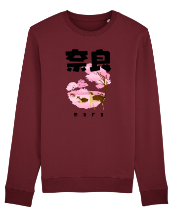 Nara Black Silhouette Burgundy