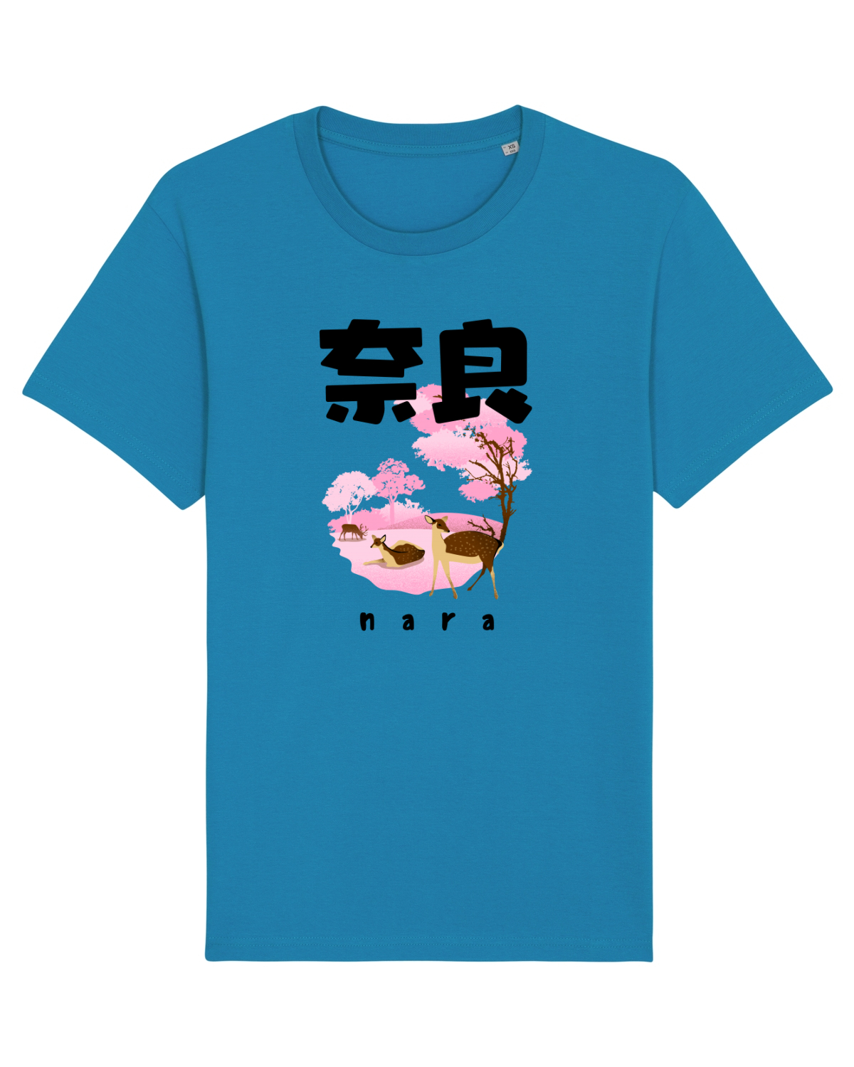 Tricou mânecă scurtă Unisex Rocker Azur