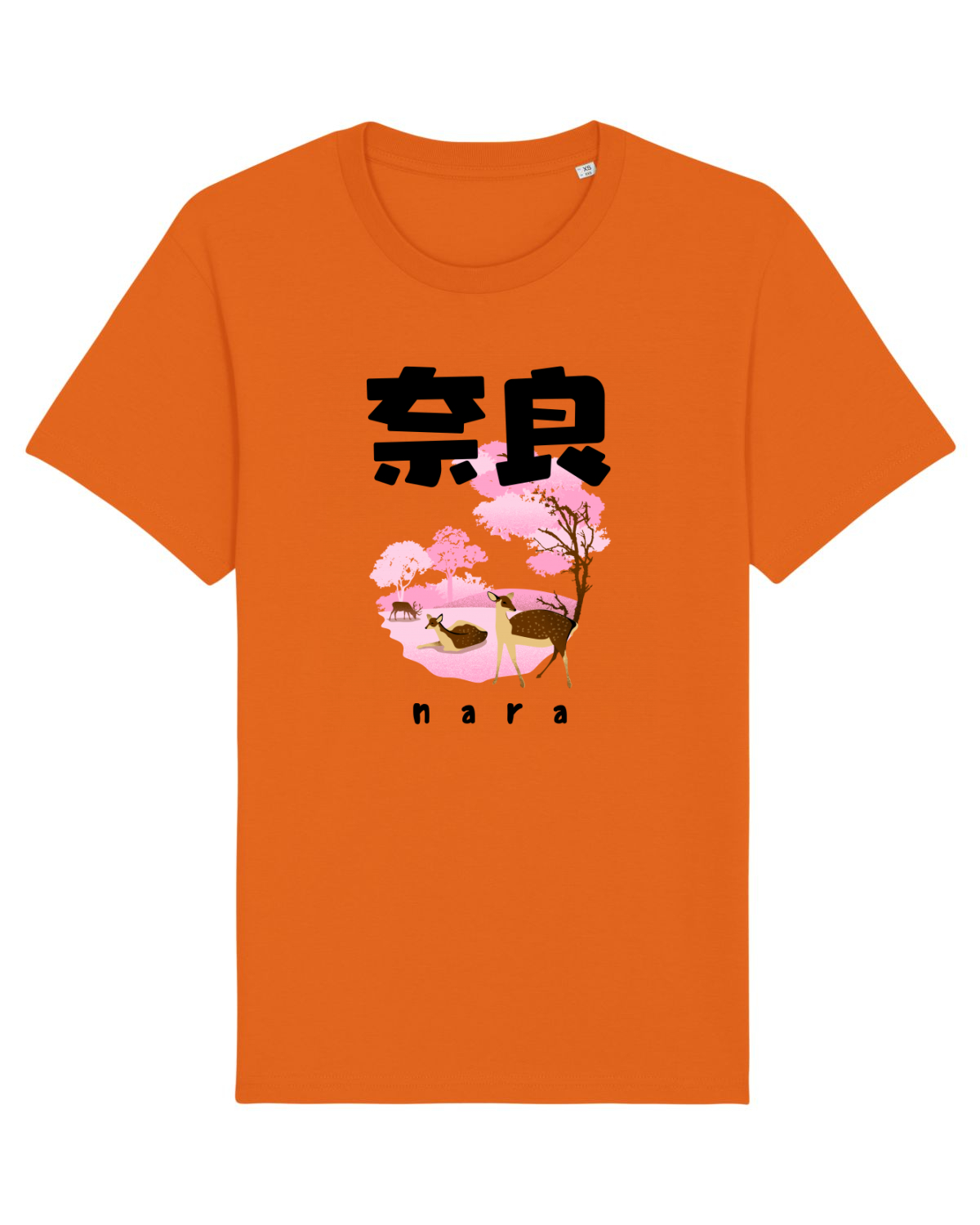 Tricou mânecă scurtă Unisex Rocker Bright Orange