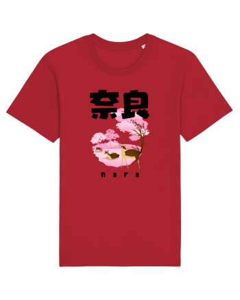 Nara Black Silhouette Red