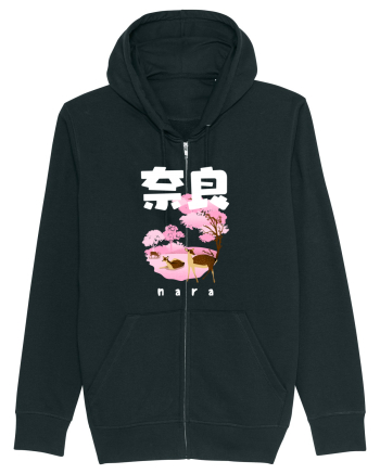 Nara White Silhouette Black