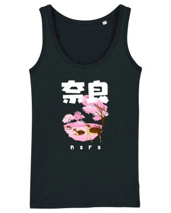Nara White Silhouette Black