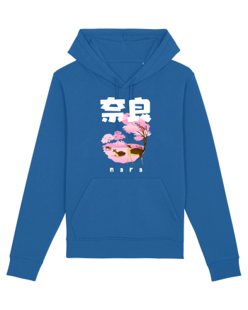 Nara White Silhouette Royal Blue