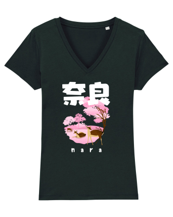 Nara White Silhouette Black