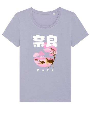 Nara White Silhouette Lavender