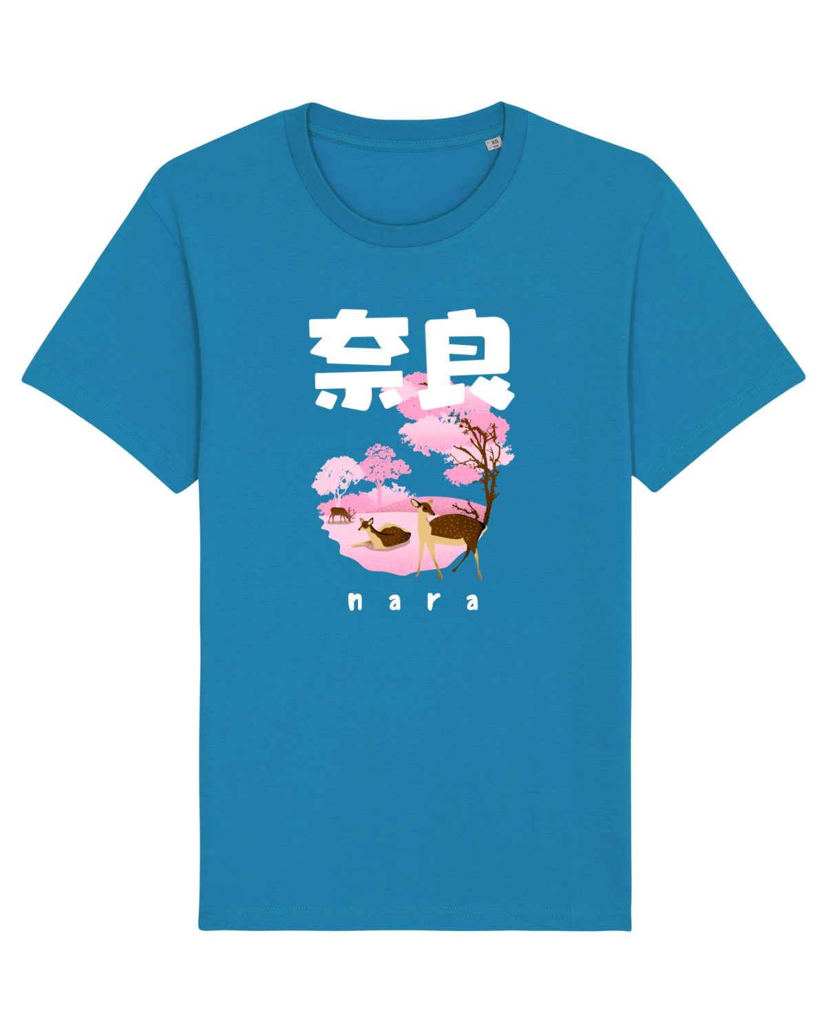 Tricou mânecă scurtă Unisex Rocker Azur