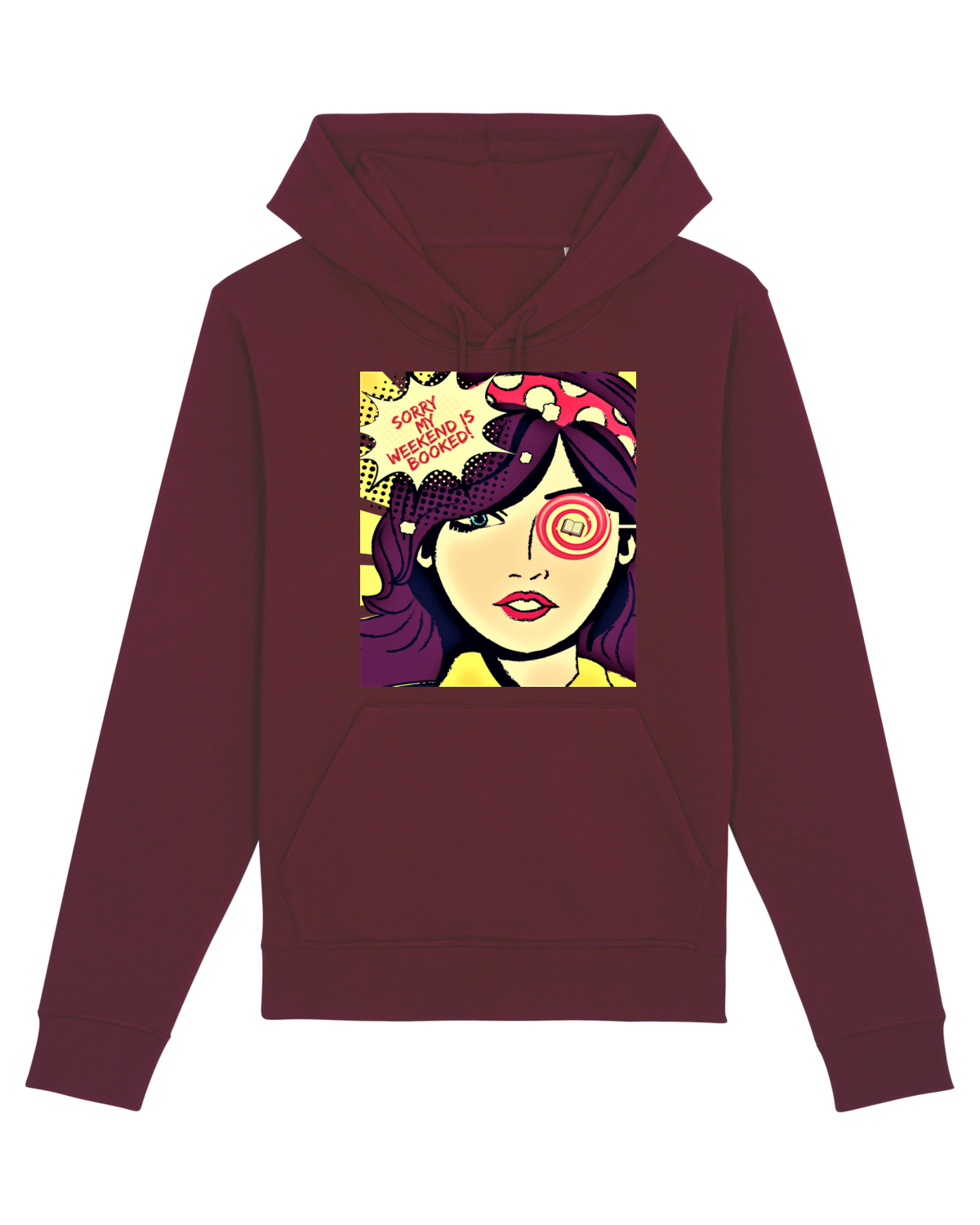 Hanorac Unisex Drummer Burgundy
