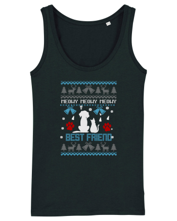 Meowy Meowy Meowy Xmas Best Friends Black