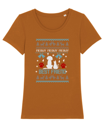 Meowy Meowy Meowy Xmas Best Friends Roasted Orange